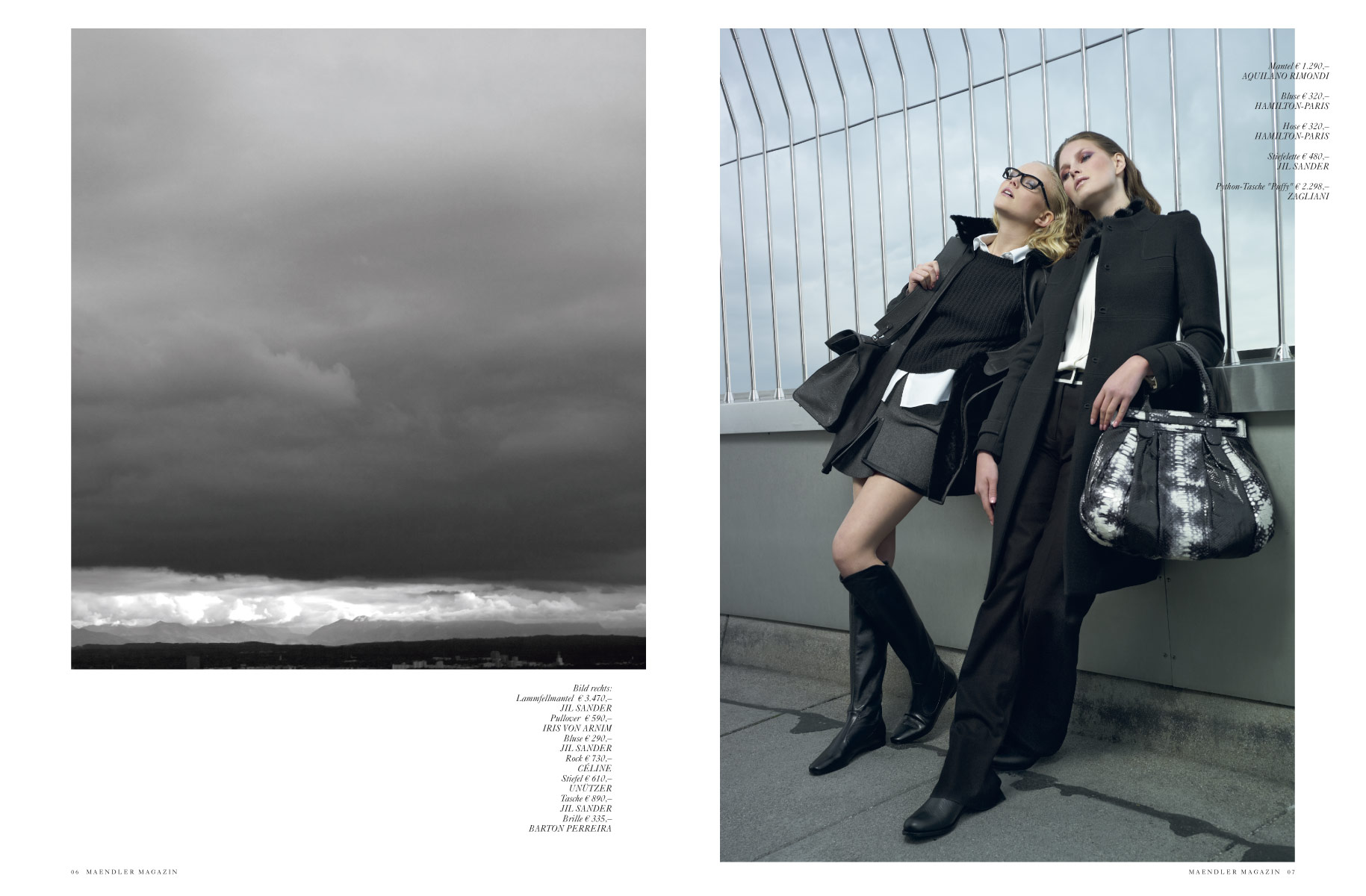 thomas elsner studio | maendler magazin 05 – fall/winter 2010/11