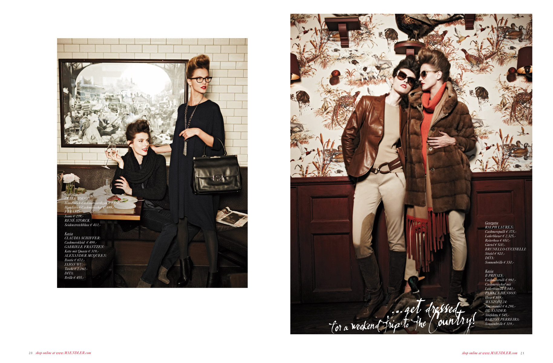 thomas elsner studio | maendler magazin 07 – fall/winter 2011/12