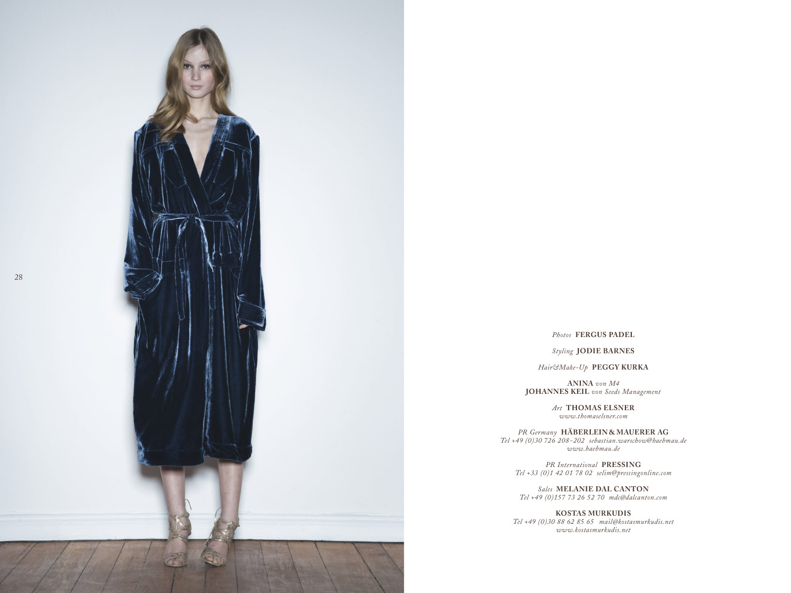 thomas elsner studio | kostas murkudis fall/winter 2008/09 catalogue & advertising